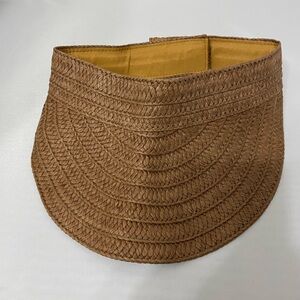 Torrid Tan Woven Packable Sun Visor